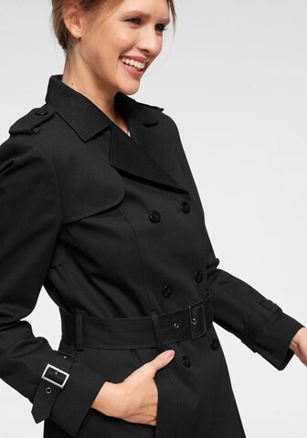 Aniston CASUAL Trenchcoat in Schwarz