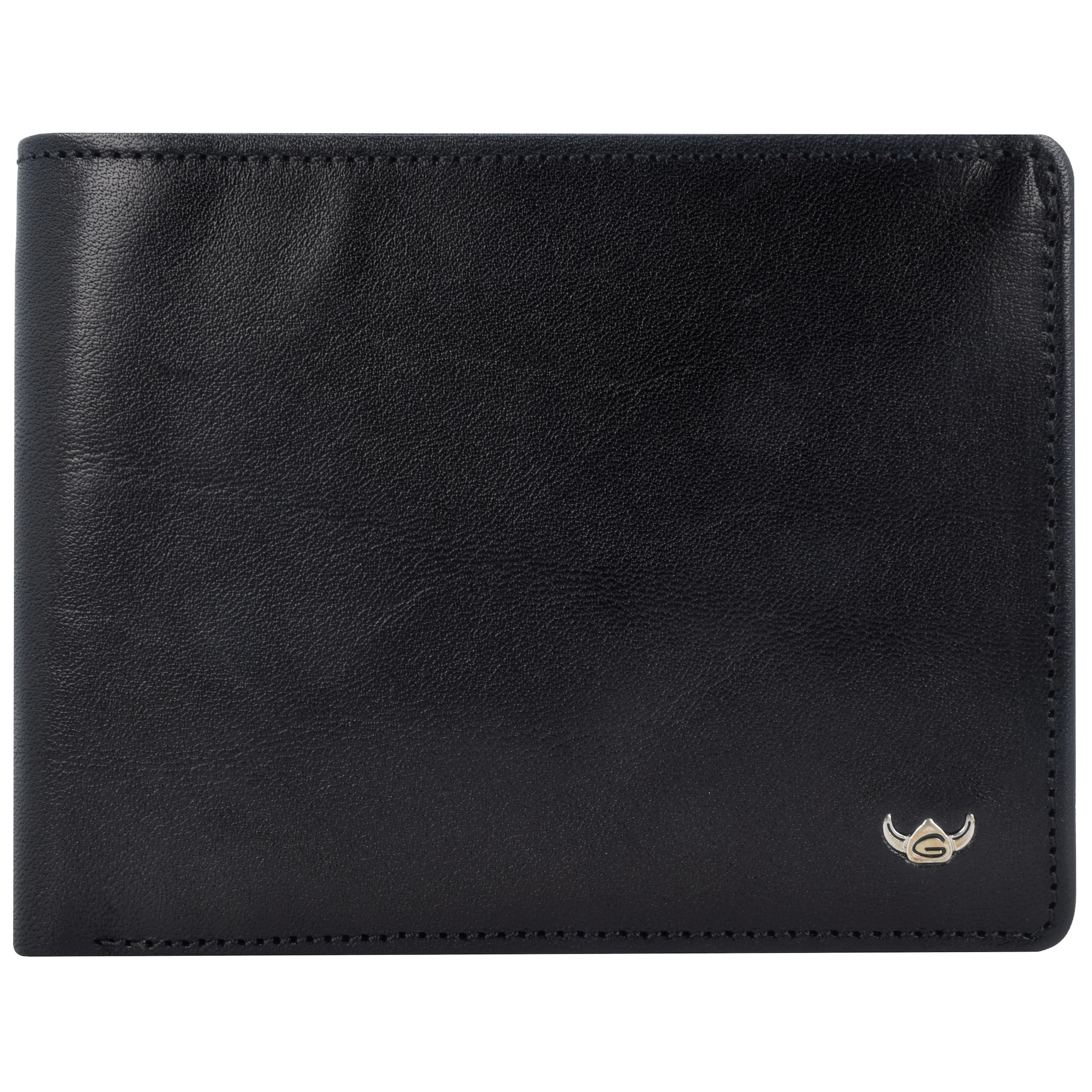 Portamonete 'Colorado RFID Protect' di GOLDEN HEAD in nero: frontale