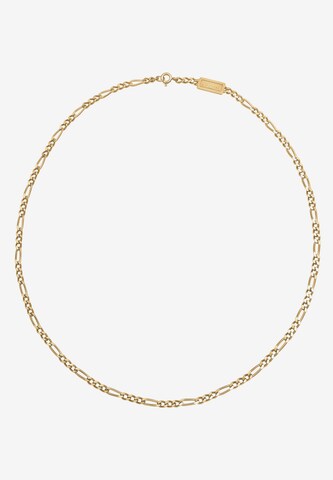 KUZZOI Necklace 'Figaro' in Gold: front