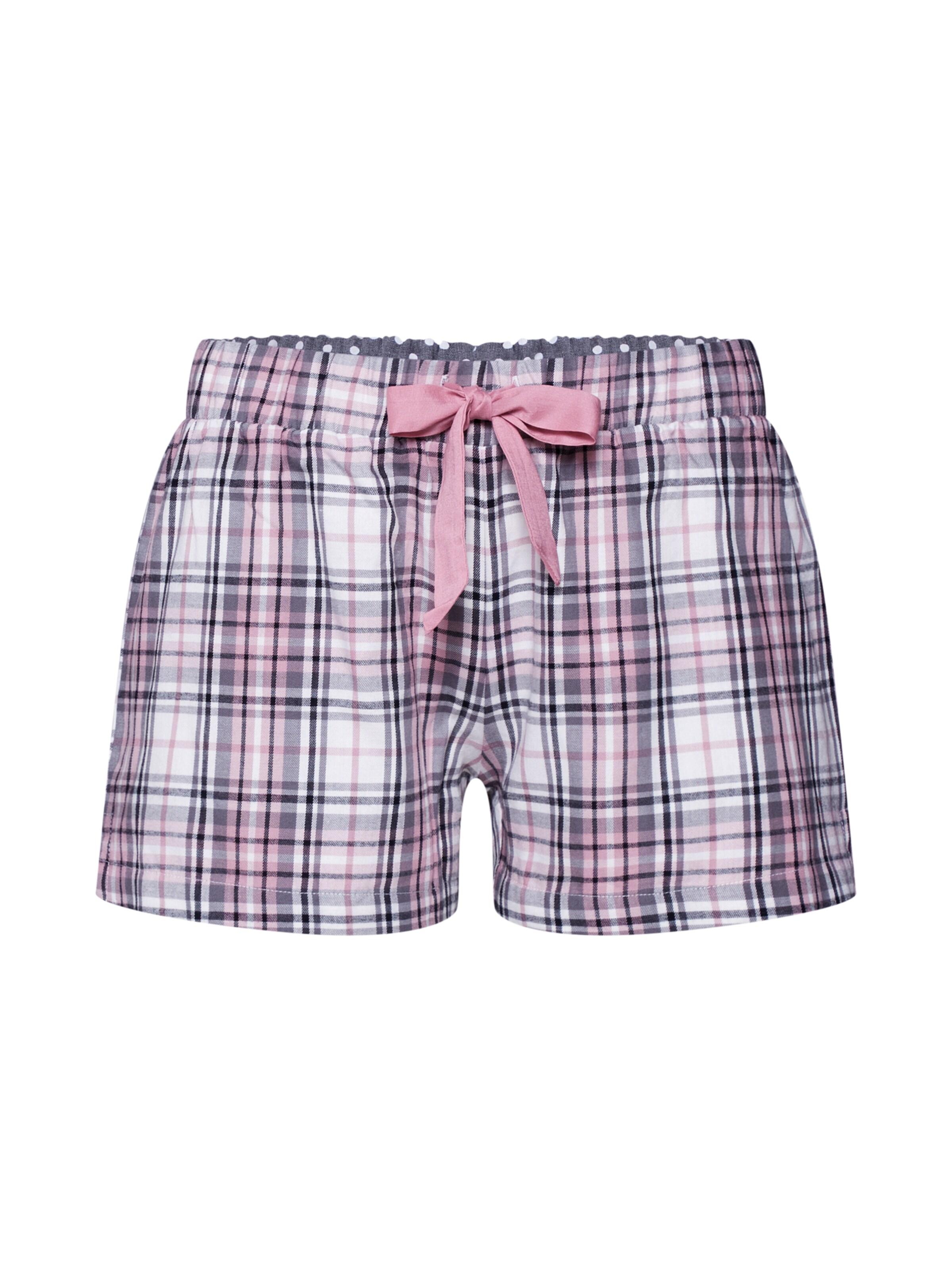 ESPRIT - Korte pyjama 'Filipa' in de kleur Donkerbruin