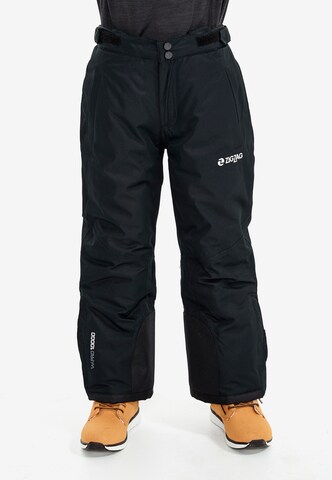 ZigZag Regular Skihose in Schwarz: predná strana