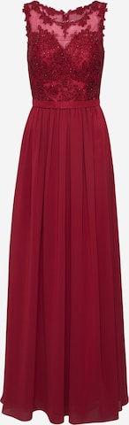 mascaraVečernja haljina 'LACE' - crvena boja: prednji dio