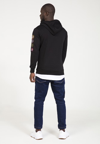 PLUS EIGHTEEN Sweatshirt in Zwart