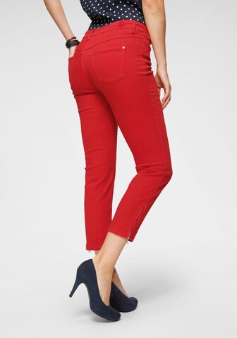 MAC Slim fit Jeans 'Dream' in Red