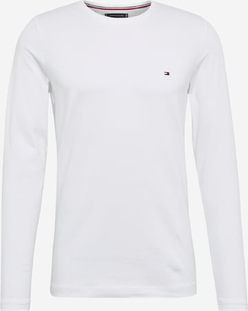 T-Shirt TOMMY HILFIGER en blanc : devant