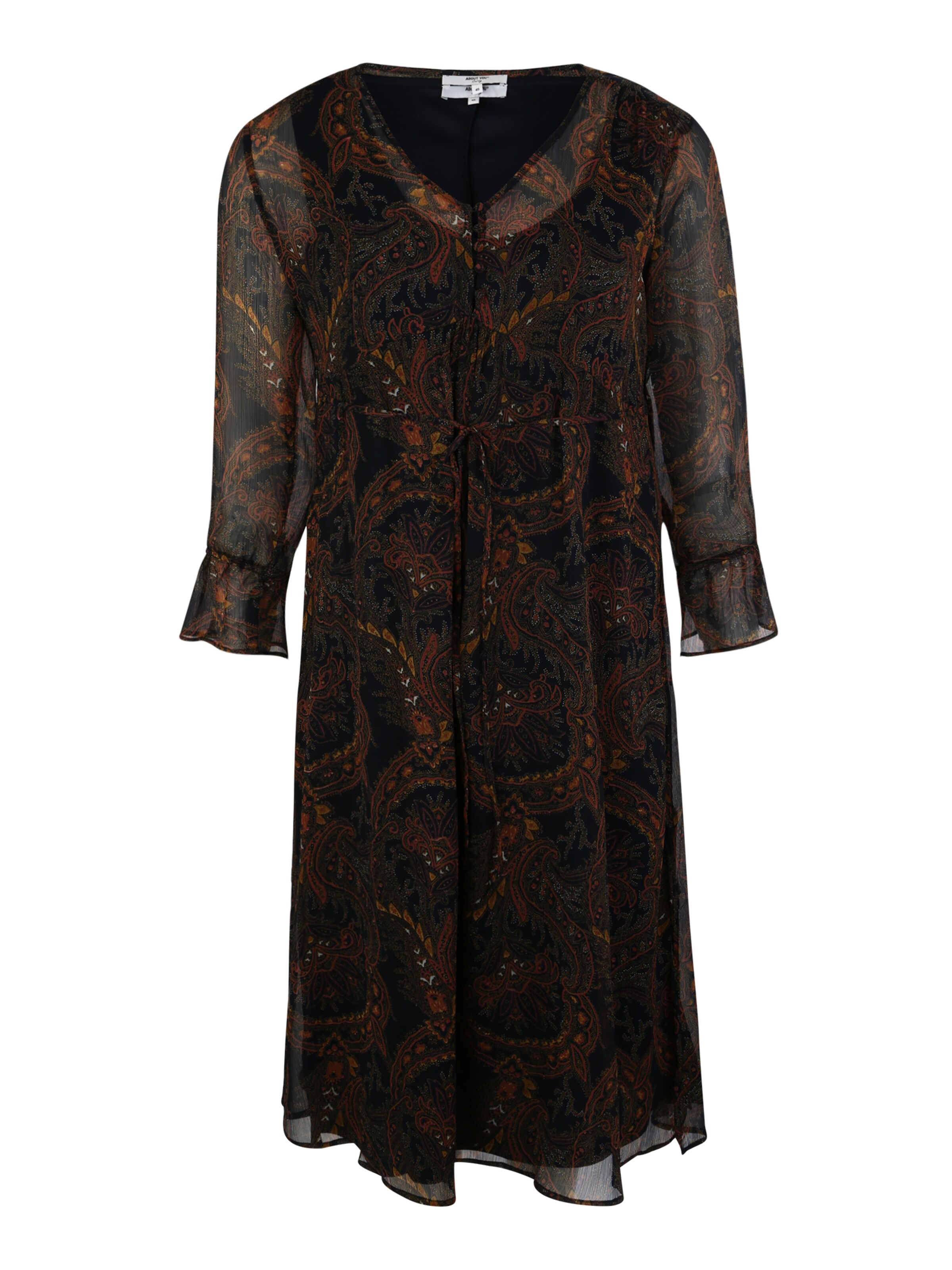 ABOUT YOU Curvy - Jurk 'Agathe' in de kleur Gemengde kleuren