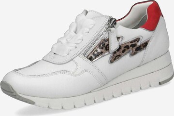 CAPRICE Athletic Lace-Up Shoes in White: front