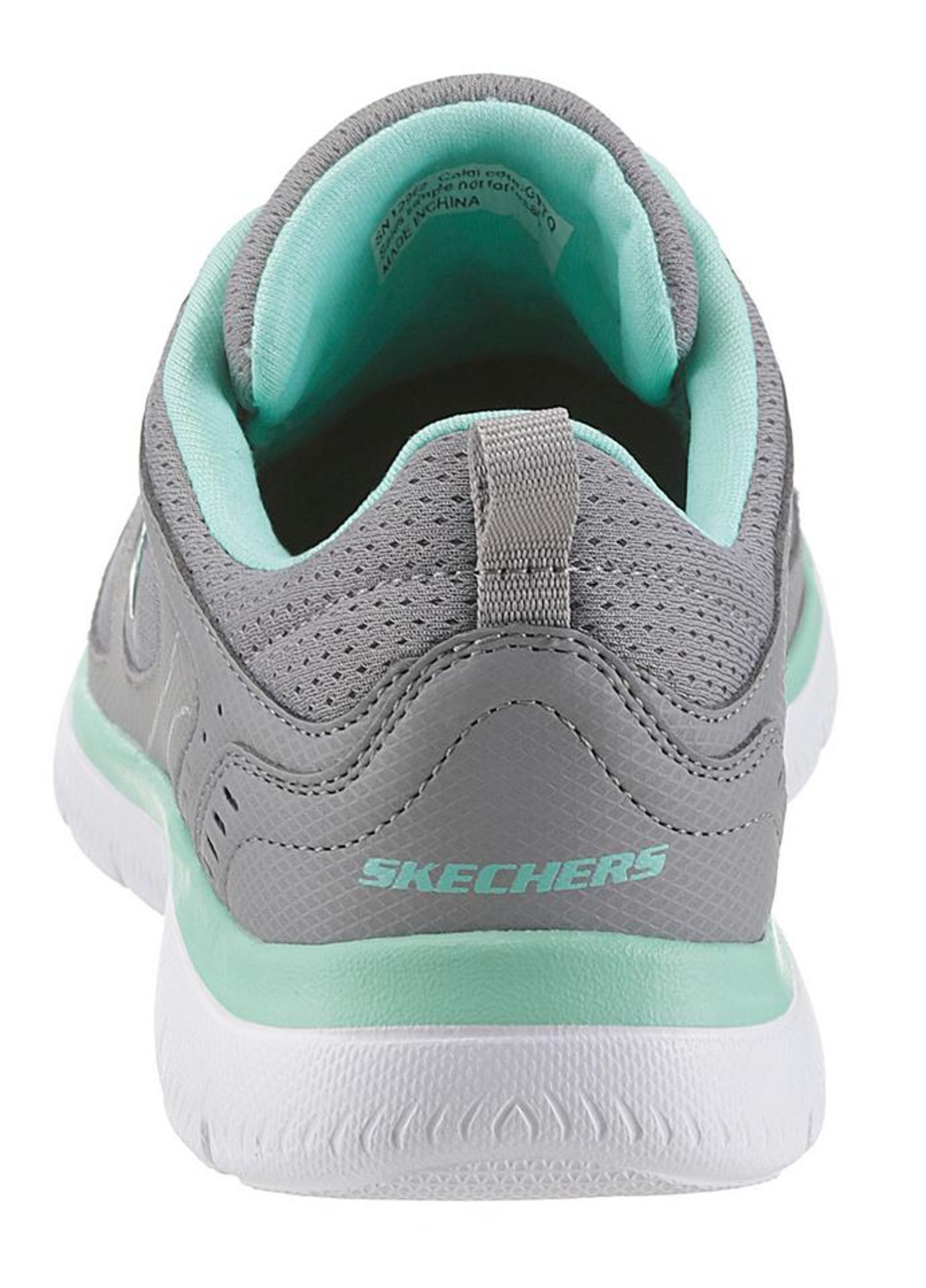 SKECHERS Matalavartiset tennarit 'Summits-Suited' värissä harmaa