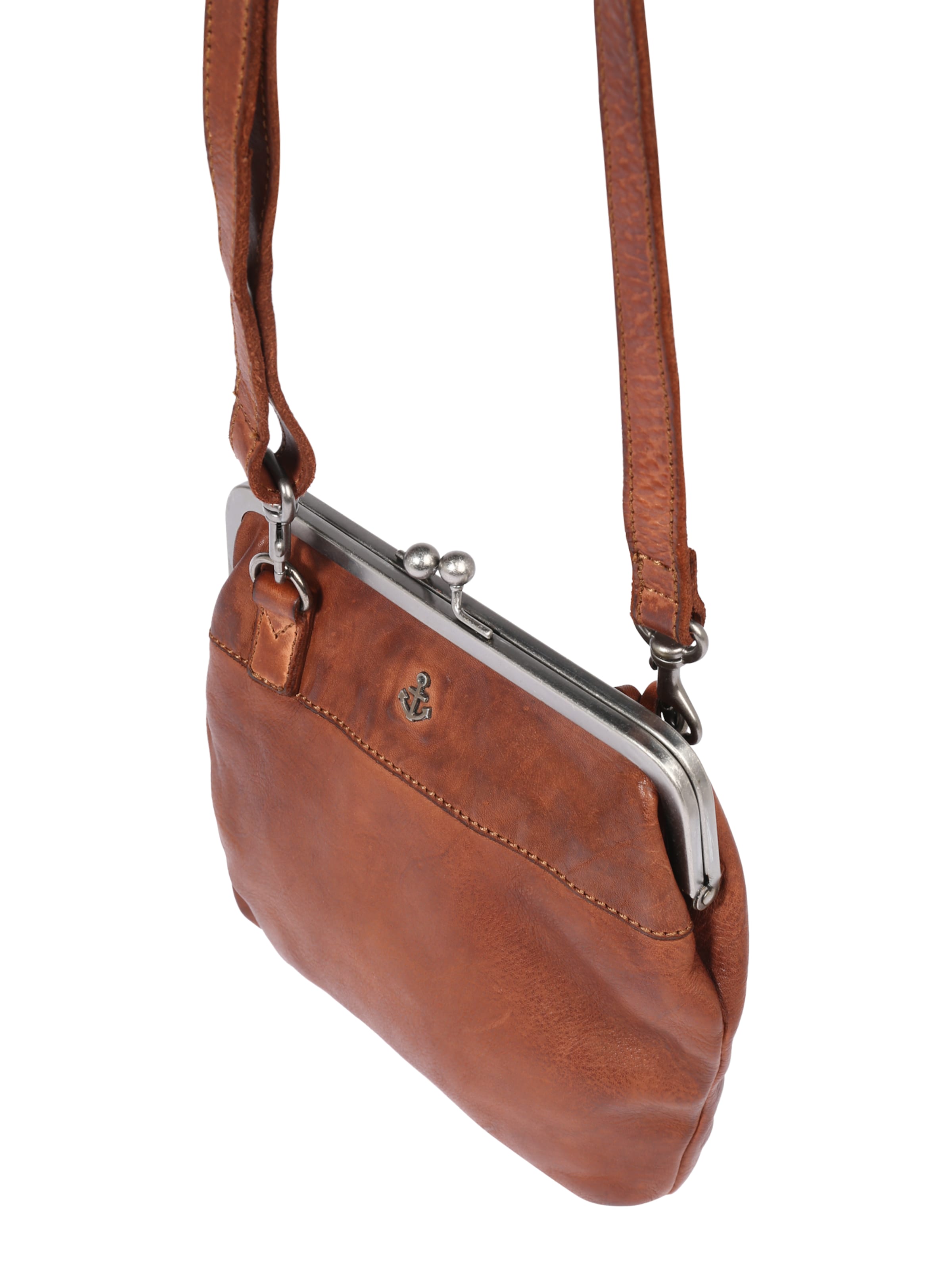 Sac à bandoulière 'Rosalie' Harbour 2nd en marron : sur le côté