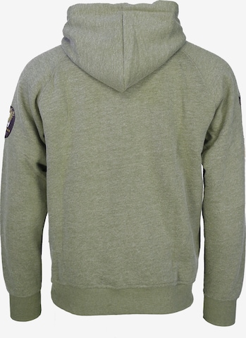 TOP GUN Kapuzenpullover 'TG-9013' in Grün