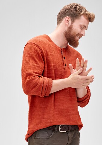 s.Oliver Sweater in Orange: front