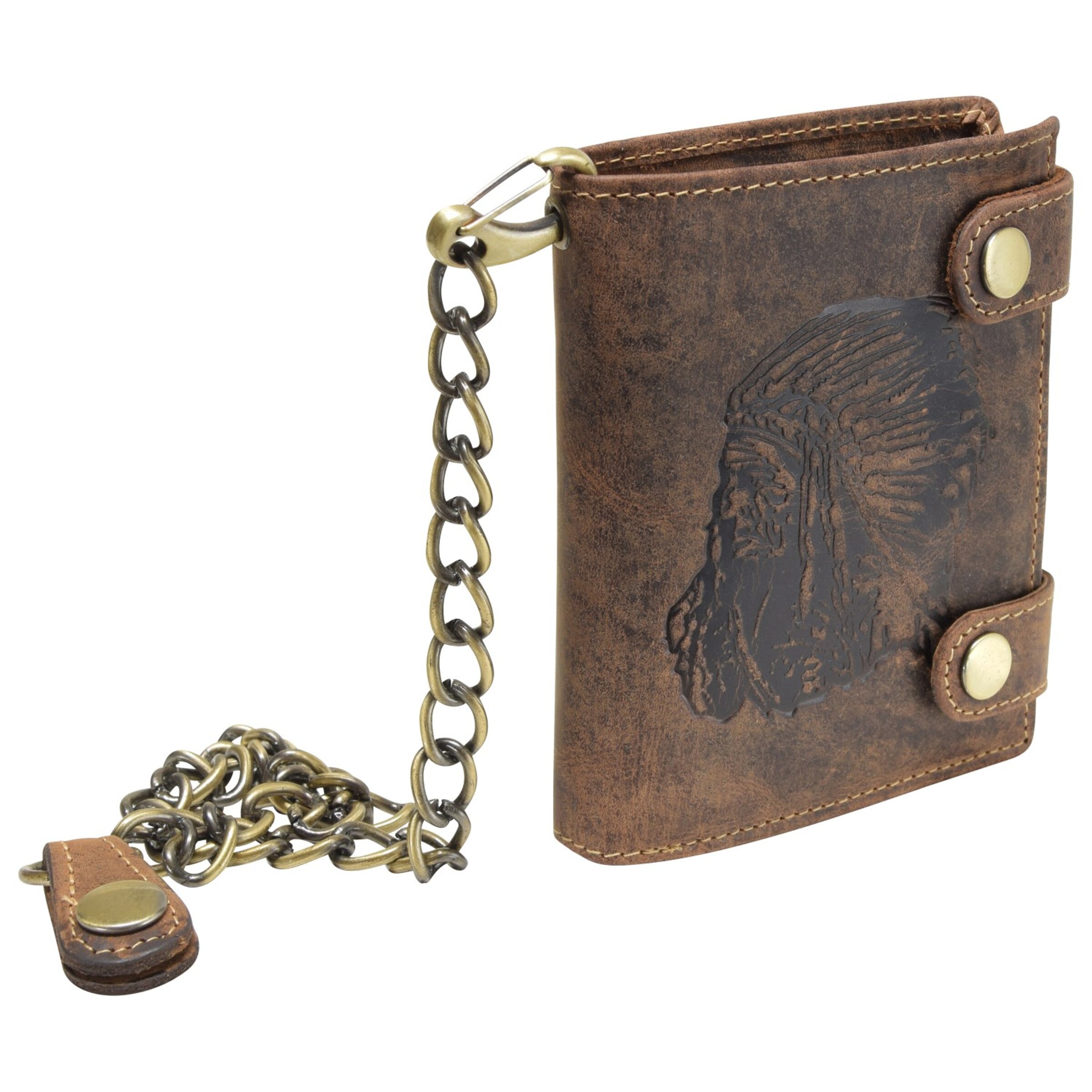 Portamonete di GREENBURRY in marrone