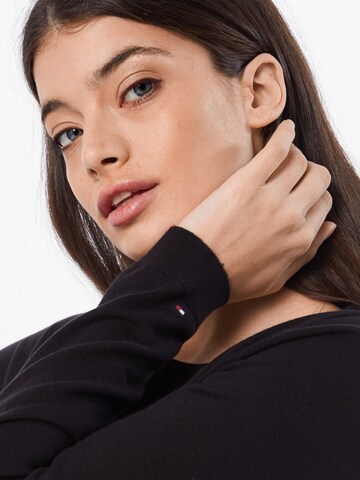 Geacă tricotată de la TOMMY HILFIGER pe negru