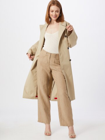 BRAX Loose fit Trousers 'Farina' in Beige