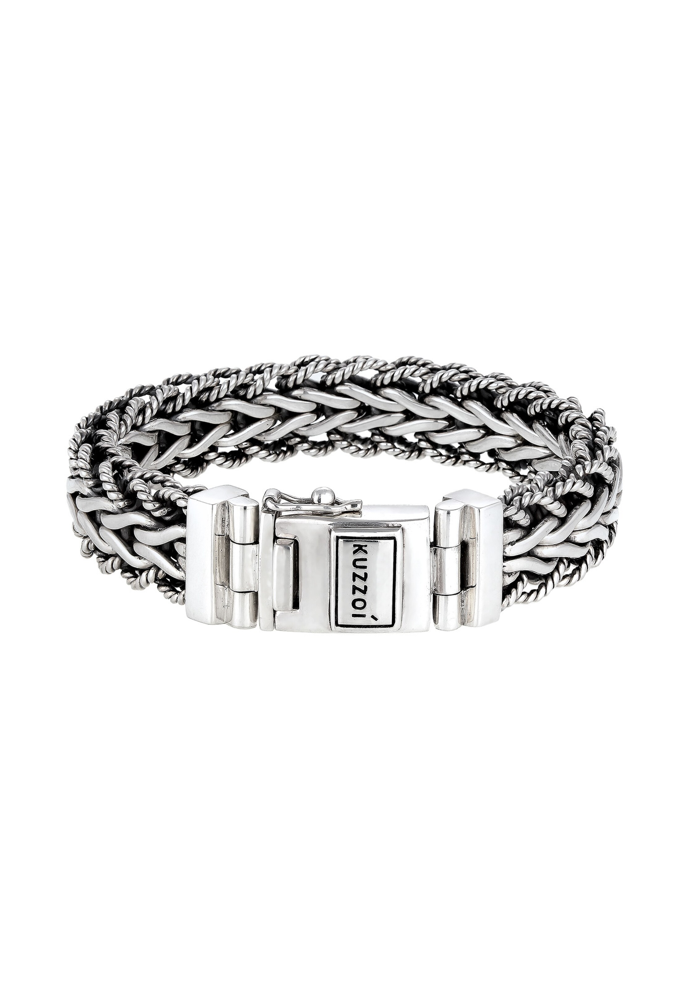KUZZOI Armband in Silber: Vorderseite