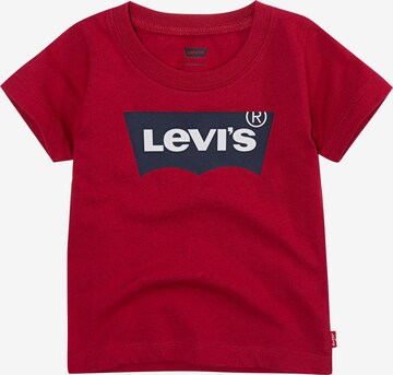 LEVI'S Shirt 'Batwing Tee' in Rood: voorkant