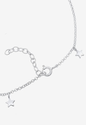 ELLI Biżuteria na stopy 'Astro' w kolorze srebrny