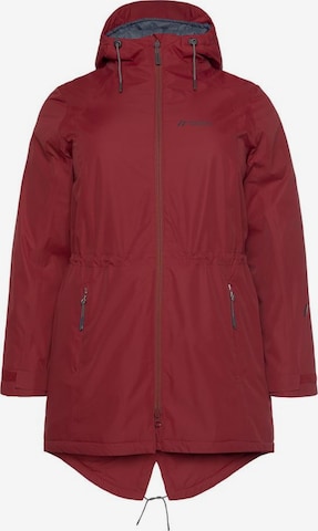 Maier Sports Outdoor Jacket in Red: front