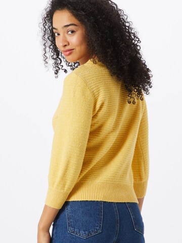 VERO MODA Trui 'VMDoffy' in Geel