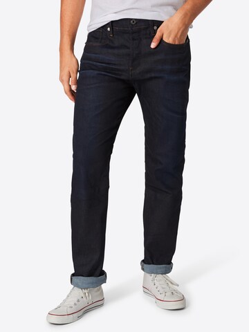 Regular Jean '3301 Loose' G-STAR en bleu : devant