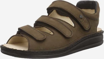 Finn Comfort Sandals 'Tunis' in Brown: front