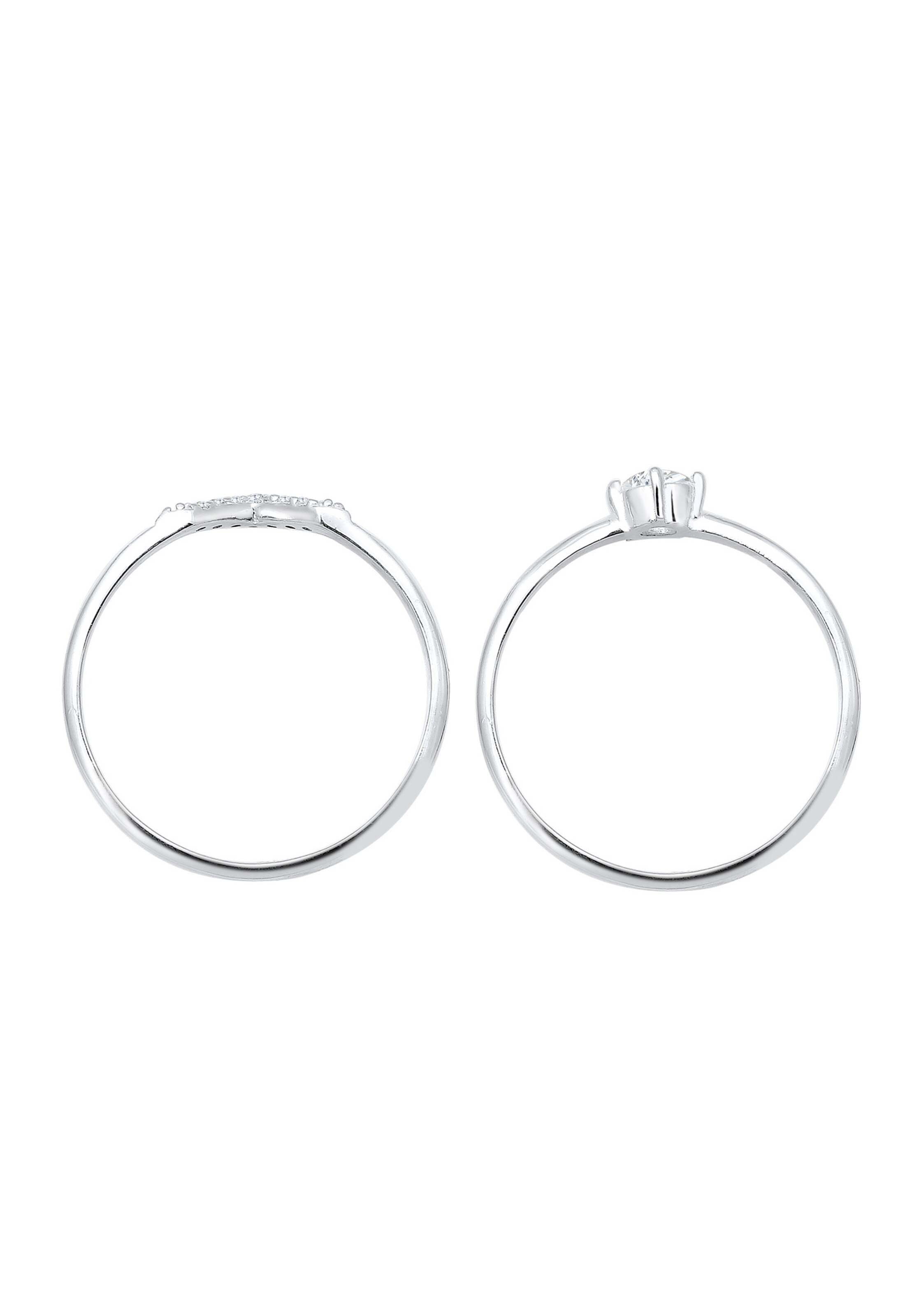 Parure de bijoux 'Dreieck' ELLI en argent