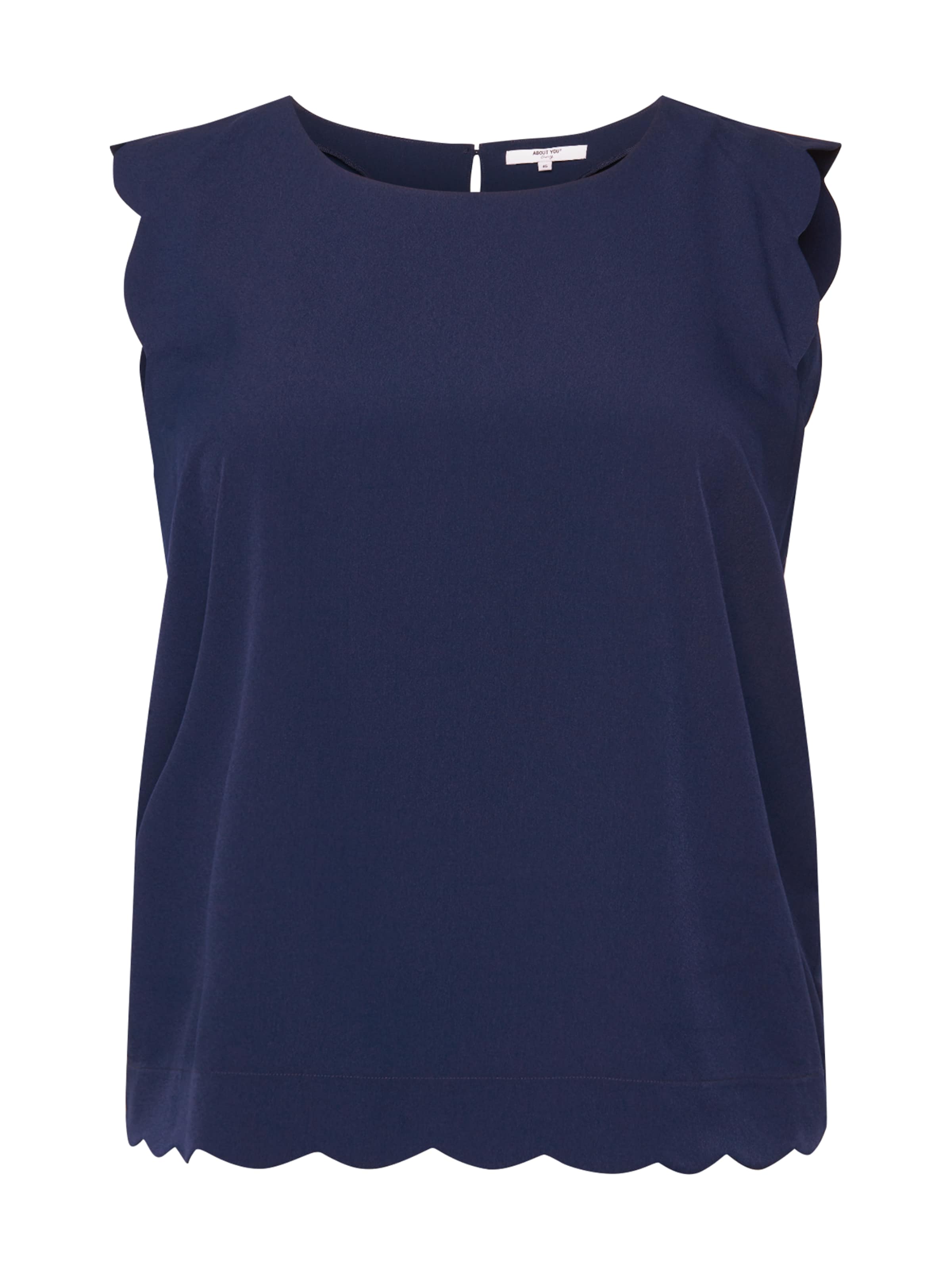 Bluză 'Arvena' de la ABOUT YOU Curvy pe albastru: față