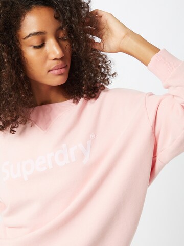 Superdry Bluzka sportowa w kolorze różowy