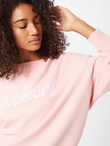 Superdry Sweatshirt in Pink