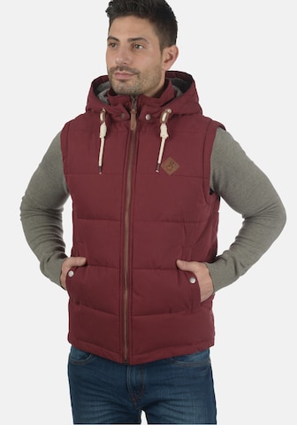 !Solid Bodywarmer 'Dry' in Rood: voorkant