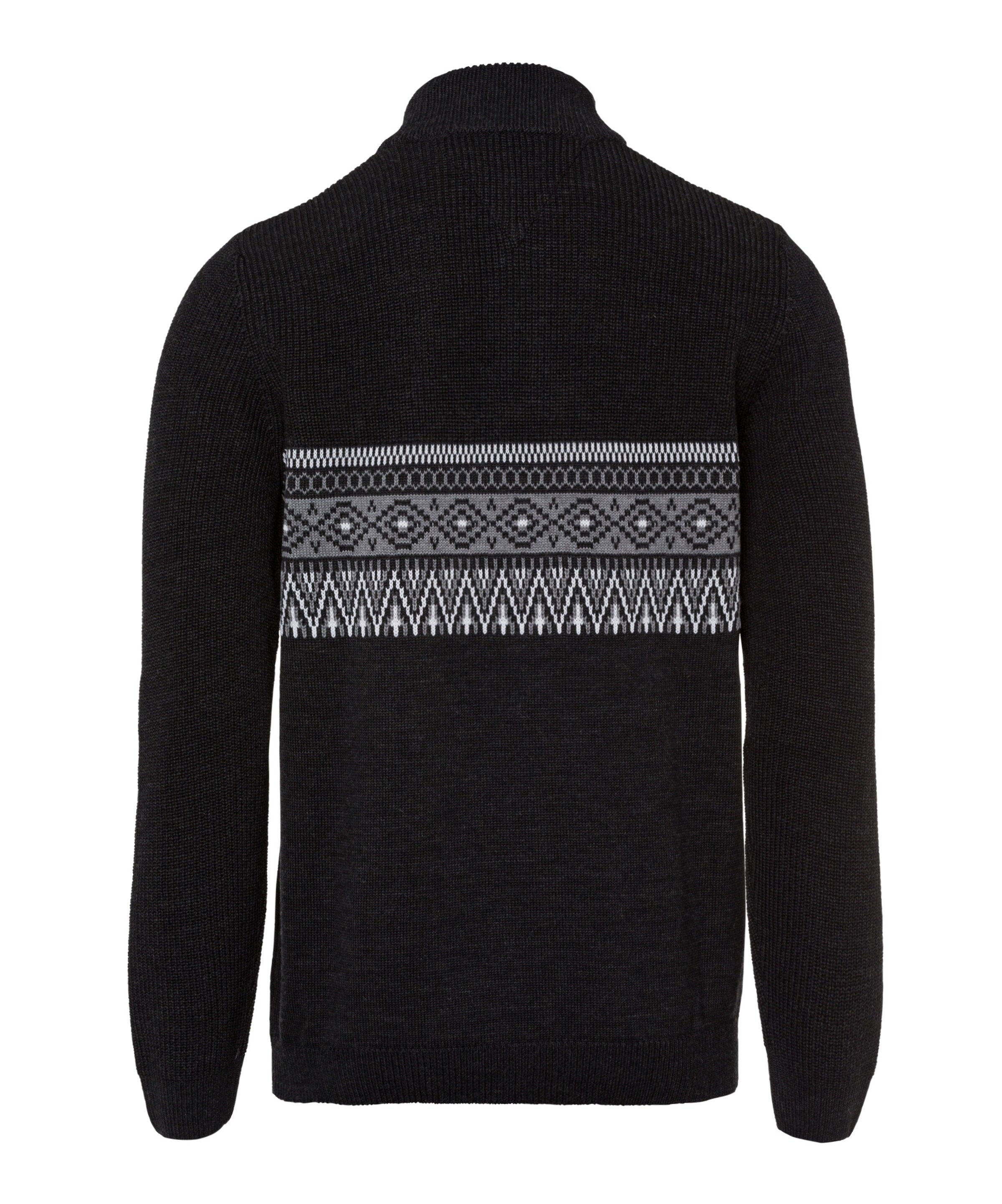 BRAX Trui 'Steffen' in Zwart