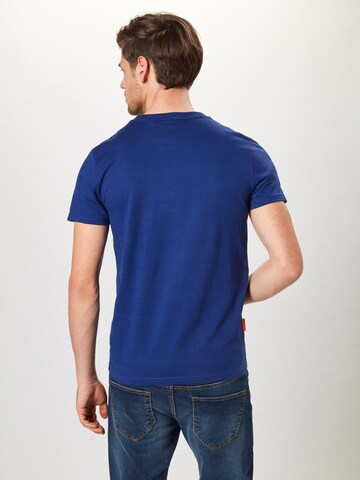 Superdry T-Shirt in Blau: zadná strana