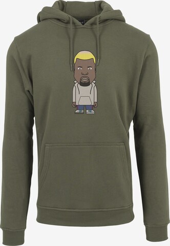 Mister Tee Sweatshirt 'Name One' in Groen: voorkant