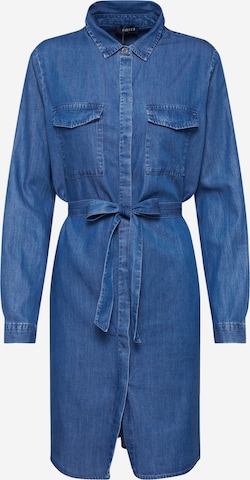 PIECES Shirt dress 'PCNISSA' in Blue: front