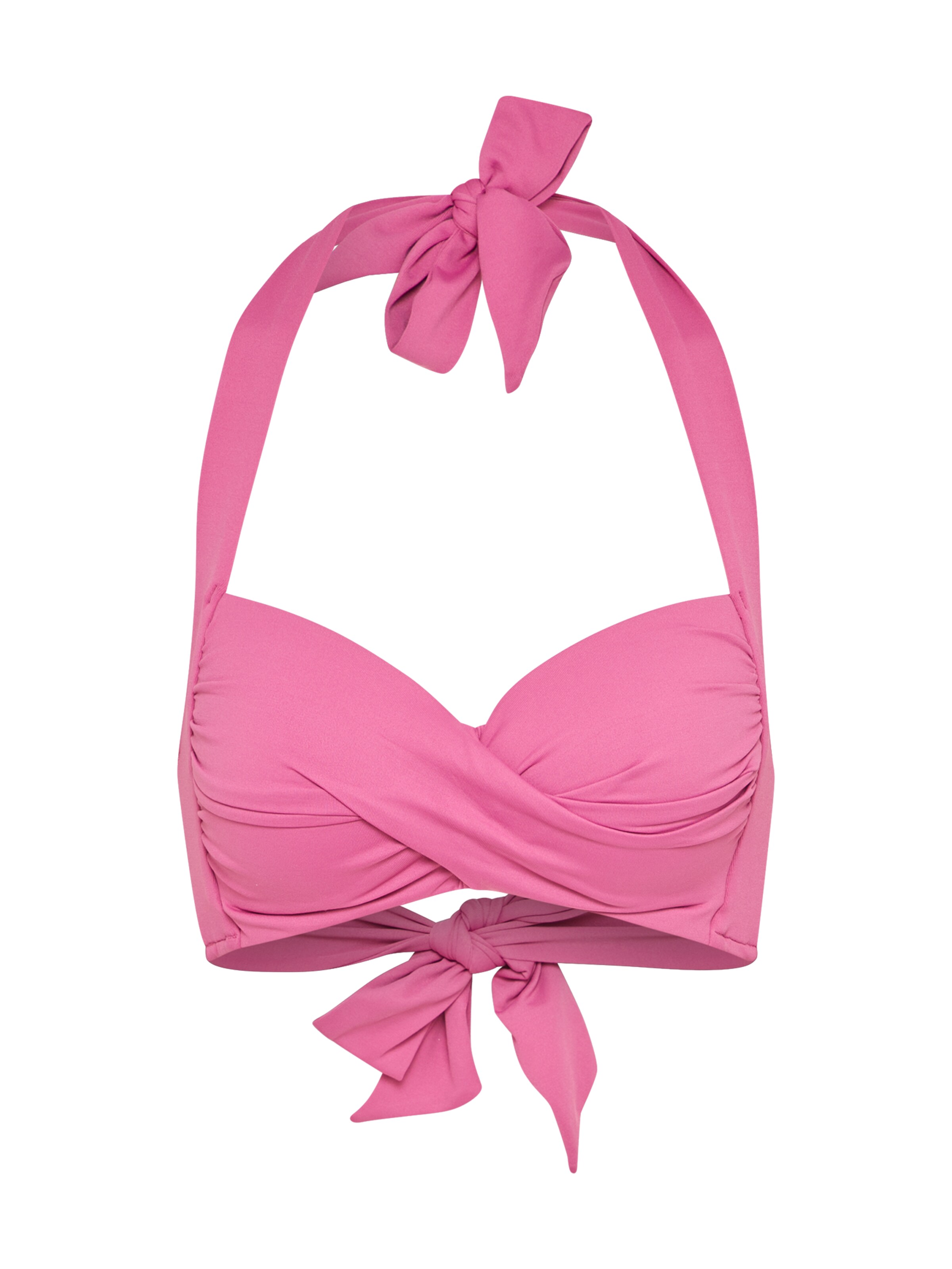 Seafolly - Bikinitop 'Twist' in de kleur Donkerroze