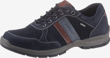 JOSEF SEIBEL Athletic Lace-Up Shoes 'Lenny' in Blue: front