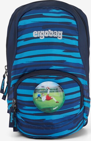 ergobag Backpack 'Ease' in Blue: front