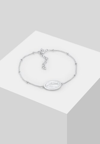 ELLI Bracelet 'Marienbild Münze' in Silver