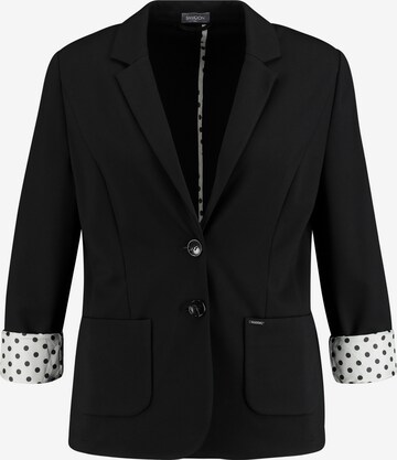 SAMOON Blazer in Schwarz