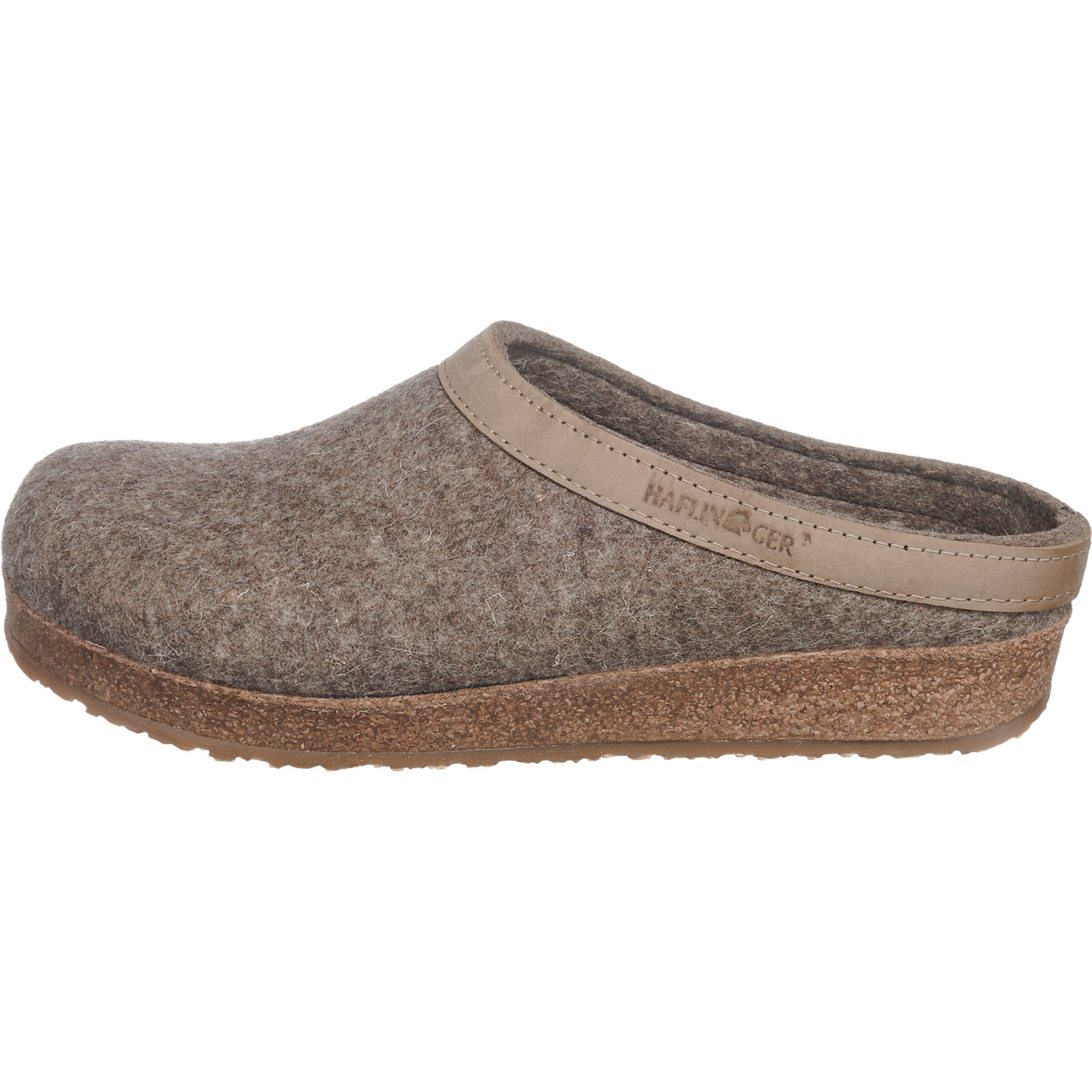 HAFLINGER Slippers 'Torben' in Brown