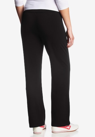 KangaROOS Loosefit Jazzpants in Schwarz