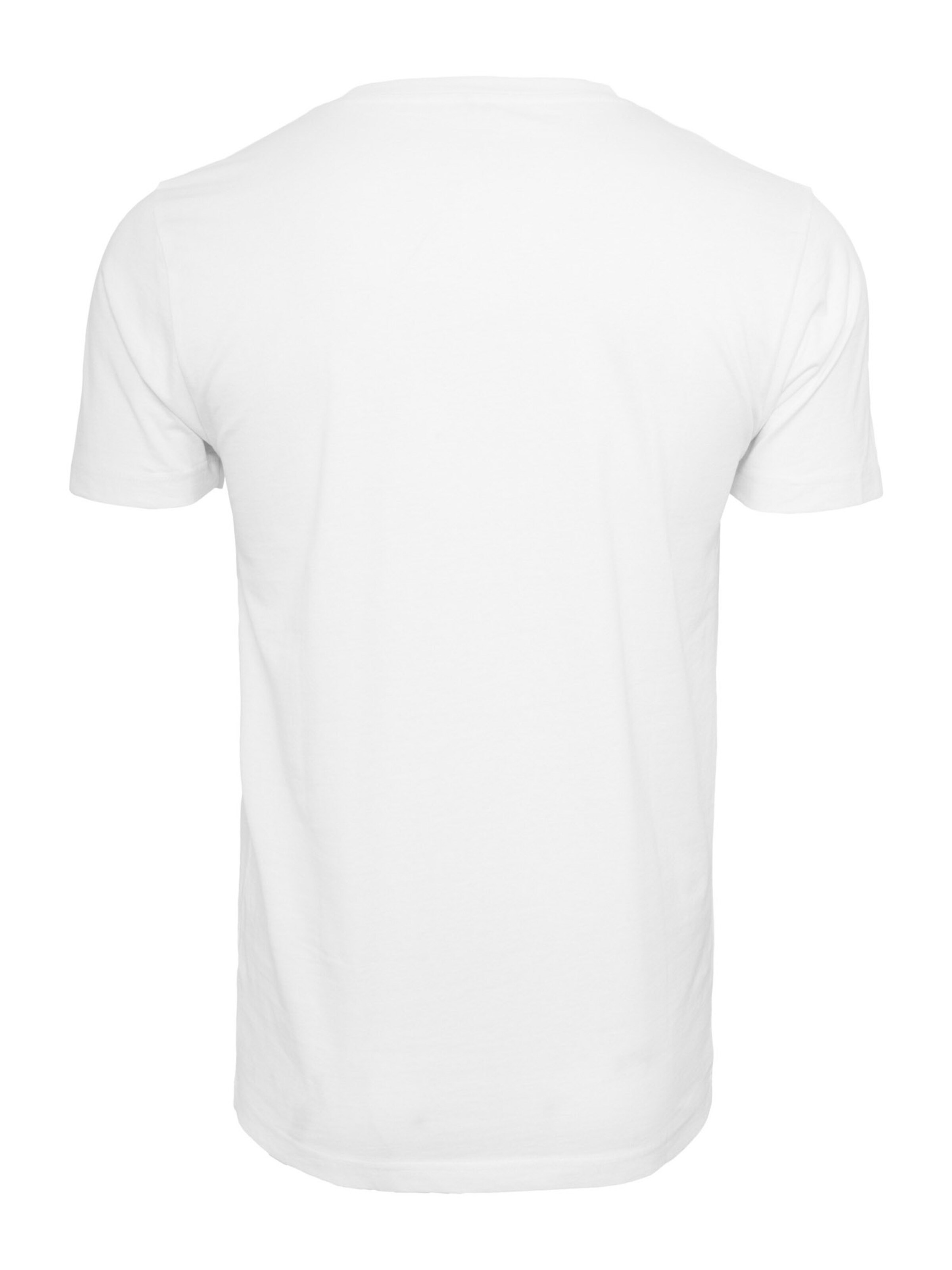 Coupe regular T-Shirt 'A Burger' Mister Tee en blanc