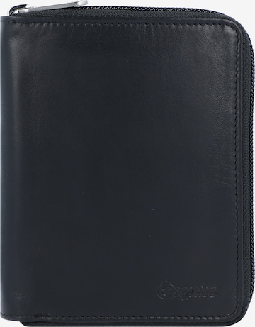 Esquire Wallet 'New Silk' in Black: front