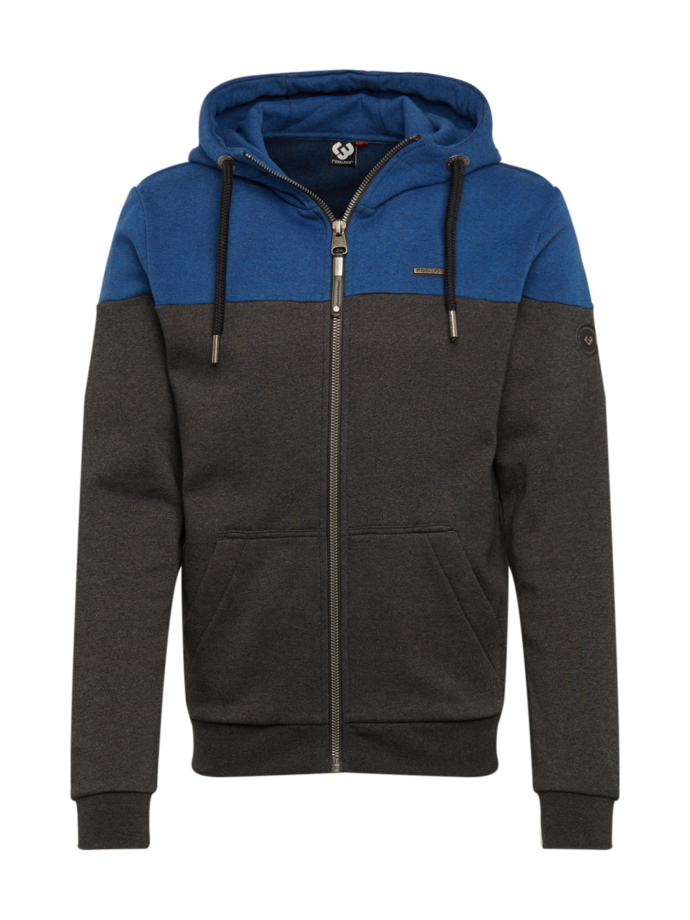 Ragwear - Sweatvest 'Tommie' in de kleur Blauw