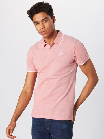 BLEND Poloshirt in Pink: predná strana