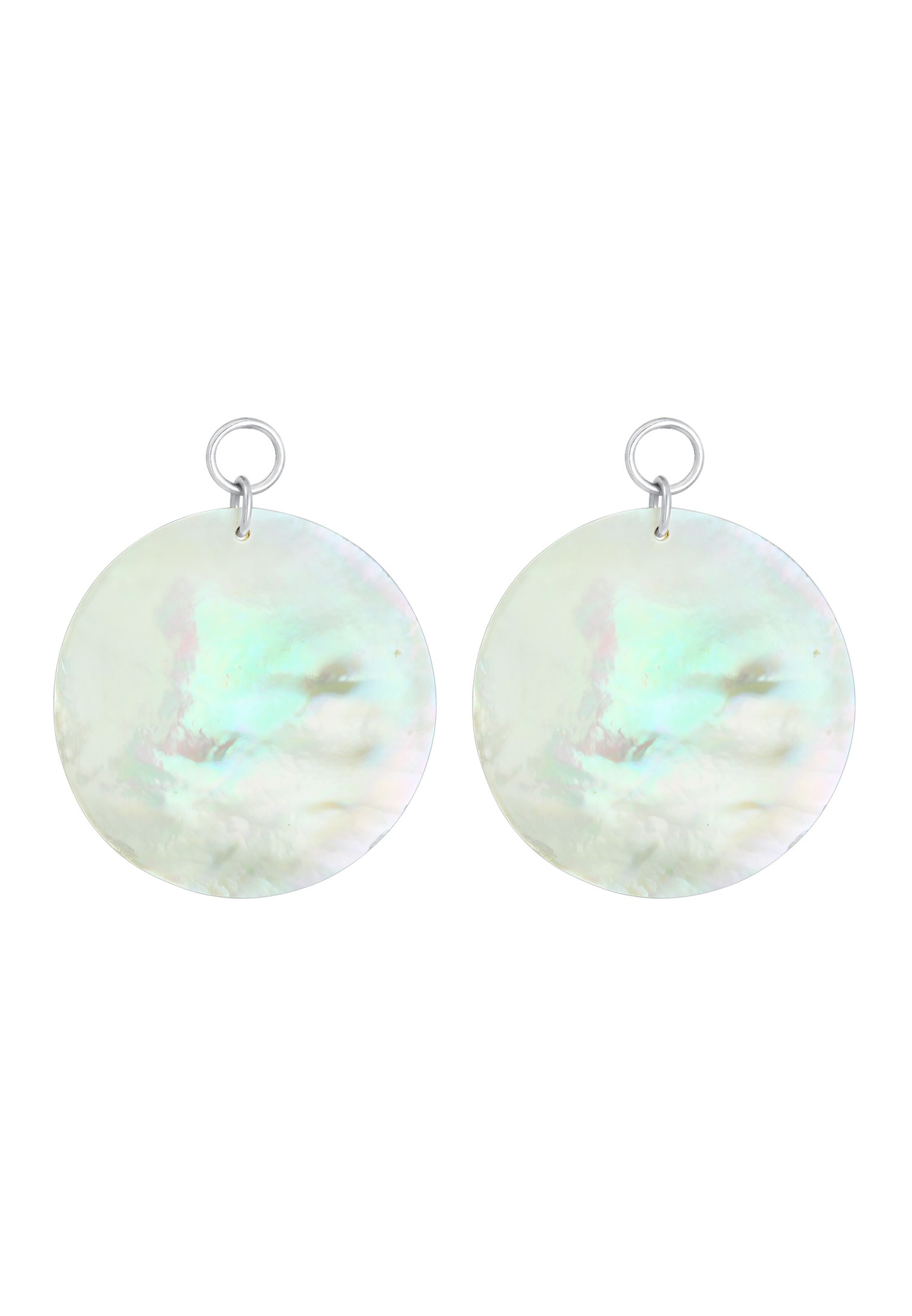 ELLI Náušnice - Biela