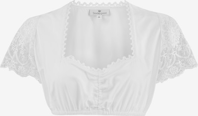 STOCKERPOINT Blouse folklorique en blanc, Vue avec produit