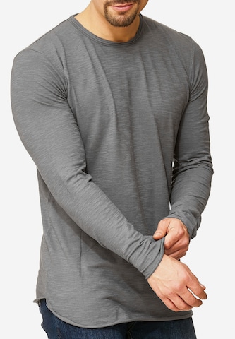 INDICODE JEANS Longsleeve 'Willbur' in Grau