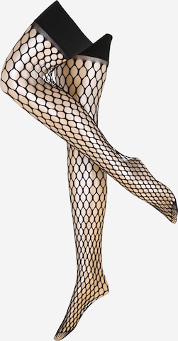 Regular Chaussettes montantes Hunkemöller en noir : devant