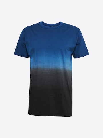 T-Shirt Urban Classics en bleu : devant